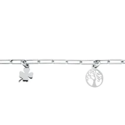 Bracelet Taola Argent Blanc-Histoire d'Or New