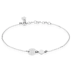Histoire d'Or Bracelet Tatienne Argent Blanc