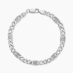 Bracelet Tavio Argent Blanc-Histoire d'Or Online