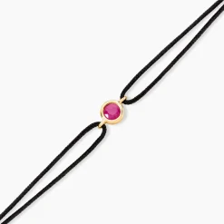 Histoire d'Or Bracelet Tere Or Jaune Rubis