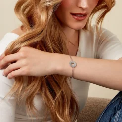 Bracelet Thémis Argent Blanc Oxyde De Zirconium-Histoire d'Or Hot