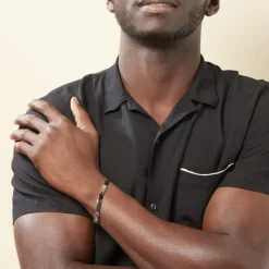 Bracelet Tim Acier Blanc-Histoire d'Or