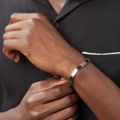 Bracelet Tim Acier Blanc-Histoire d'Or