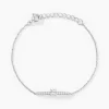Histoire d'Or Bracelet Tovia Argent Blanc Oxyde De Zirconium