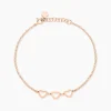 Histoire d'Or Bracelet Trinity Argent Rose