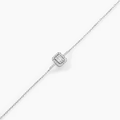 Histoire d'Or Bracelet Twila Or Blanc Oxyde De Zirconium