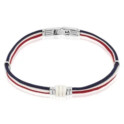 JOURDAN Bracelet Tyffany Acier Blanc