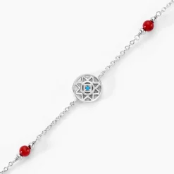 Histoire d'Or Bracelet Umah Argent Blanc Corail Oxyde De Zirconium