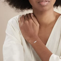 Histoire d'Or Bracelet Ursulla Or Blanc Diamant