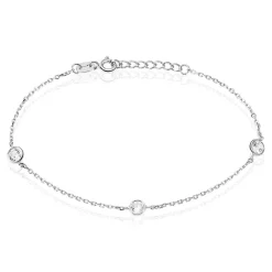 Histoire d'Or Bracelet Venda Argent Blanc Oxyde De Zirconium