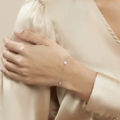 Histoire d'Or Bracelet Venda Argent Blanc Oxyde De Zirconium