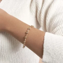 Bracelet Viperine Plaqué Or Jaune-Histoire d'Or Hot