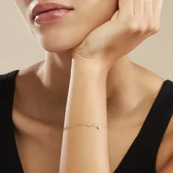 Histoire d'Or Bracelet Virguinia Or Jaune Oxyde De Zirconium