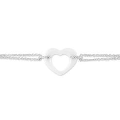 Histoire d'Or Bracelet Vivianne Argent Blanc Oxyde De Zirconium Et Céramique