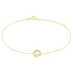 Histoire d'Or Bracelet Volcania Or Jaune Diamant