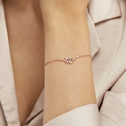 Bracelet Wendy Argent Rose Oxyde De Zirconium-Histoire d'Or Outlet
