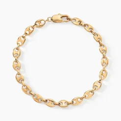 Histoire d'Or Bracelet William Plaqué Or Jaune