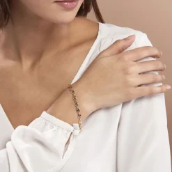 Histoire d'Or Bracelet William Plaqué Or Jaune