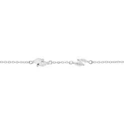 Histoire d'Or Bracelet Winter Sweetness Argent Blanc Oxyde De Zirconium