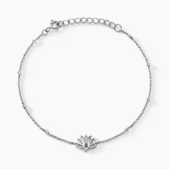 Histoire d'Or Bracelet Wisteria Argent Blanc Oxyde De Zirconium