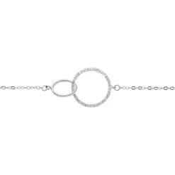 Bracelet Yalaz Argent Blanc Oxyde De Zirconium-Histoire d'Or Discount