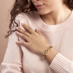 Histoire d'Or Bracelet Yupiti Acier Jaune