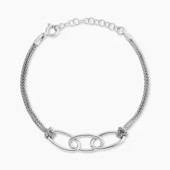 Bracelet Yutan Argent Blanc-Histoire d'Or