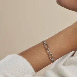 Bracelet Yutan Argent Blanc-Histoire d'Or