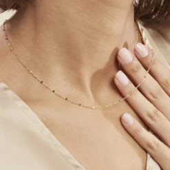 Chaine Or Jaune Persea-Histoire d'Or Clearance