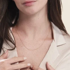 Chaine Or Jaune Pilea-Histoire d'Or Discount