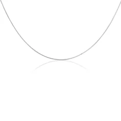 Histoire d'Or Chaine Tamsina Argent Blanc