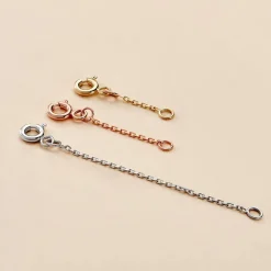 Chainette De Rallonge Or Blanc-Histoire d'Or Discount