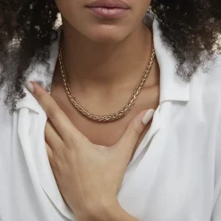 Chaîne Avelyne Plaqué Or Jaune-Histoire d'Or