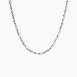 Chaîne Azul Argent Blanc-Histoire d'Or Discount