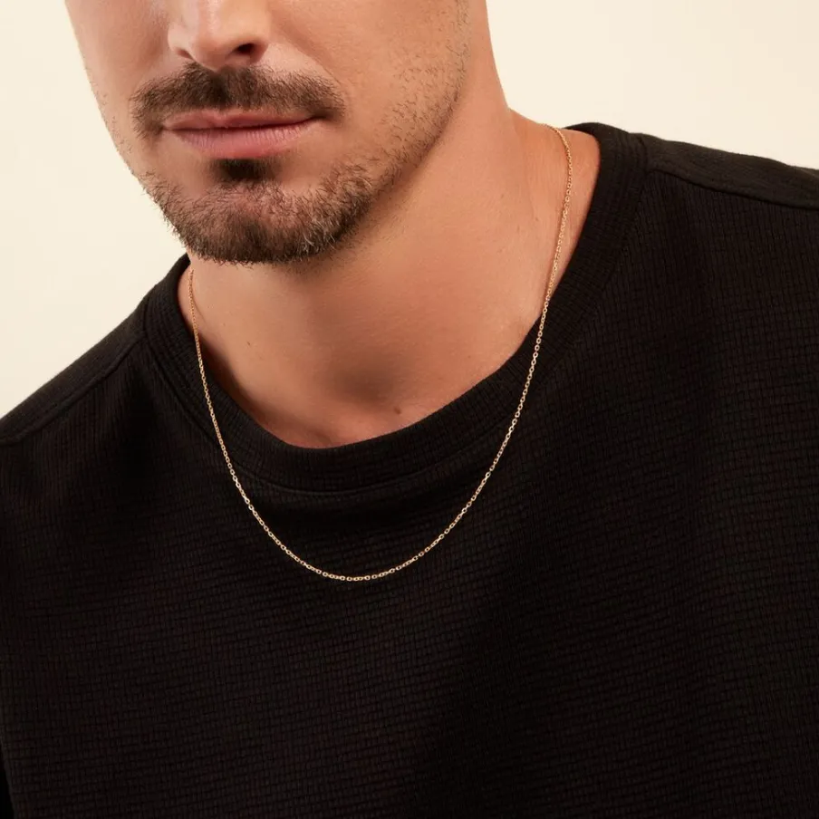 Histoire d'Or Chaîne Bartal Or Jaune