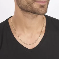 Histoire d'Or Chaîne Bixente Plaqué Or Jaune