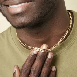 Histoire d'Or Chaîne Bixente Plaqué Or Jaune