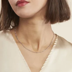 Histoire d'Or Chaîne Cameo Maille Alternee 1/3