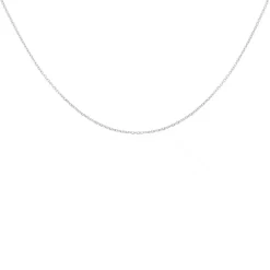 Histoire d'Or Chaîne Claudine Argent Blanc