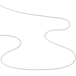 Histoire d'Or Chaîne Claudine Argent Blanc