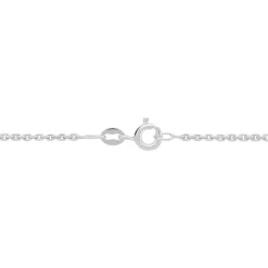 Histoire d'Or Chaîne Claudine Maille Forçat Argent Blanc