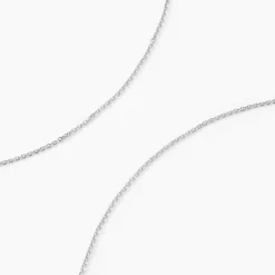 Chaîne Claudine Maille Forçat Argent Blanc-Histoire d'Or Discount