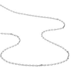 Histoire d'Or Chaîne Claudine Maille Forçat Argent Blanc