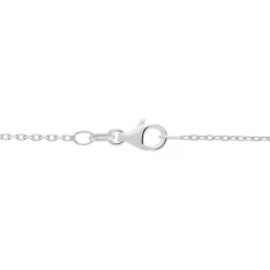 Histoire d'Or Chaîne Claudine Maille Forçat Argent Blanc