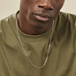 Chaîne Claudine Maille Forçat Argent Blanc-Histoire d'Or Best