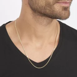 Histoire d'Or Chaîne Clement Maille Gourmette Plaqué Or Jaune