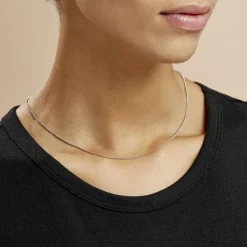 Chaîne Clementine Argent Blanc-Histoire d'Or Online