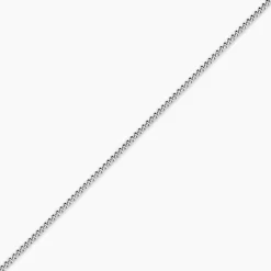 Histoire d'Or Chaîne Clementine Argent Blanc