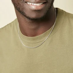 Chaîne Clementine Argent Blanc-Histoire d'Or Online