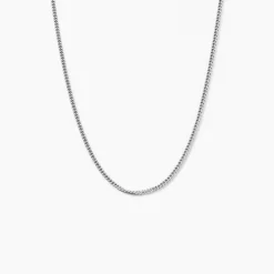 Chaîne Clementine Argent Blanc-Histoire d'Or Outlet